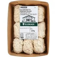 Croqueta Cremosa de Buey Eroski, Bandeja 225 G