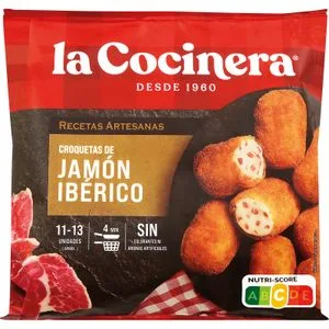 Croquetas Artesanas de Jamón Ibérico 400 Gr