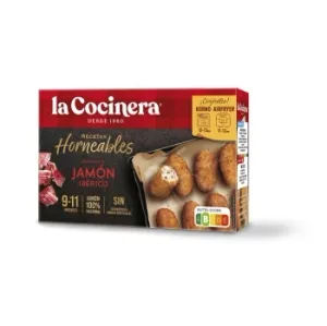 Croquetas de Jamón Ibérico la Cocinera 340 G.