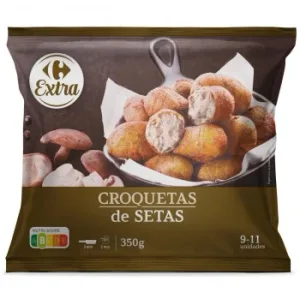 Croquetas de Setas Carrefour Extra 350 G.
