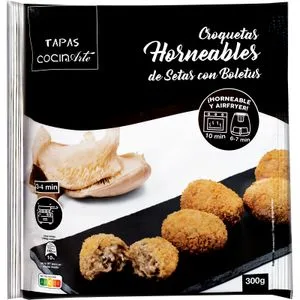 Croquetas de Setas con Boletus Horneable 300 Gr