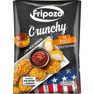 Crunchy American Style 100% Pechuga de Pollo con Salsa Barbacoa  Fripozo 300 G