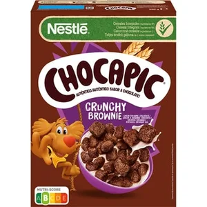 Crunchy Brownie Cereales de Desayuno con Sabor a Chocolate  Nestle Chocapic 300 G