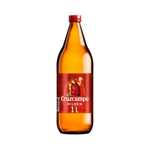 Cruzcampo Cerveza 1 L. 1000 ML