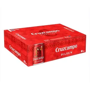 Cruzcampo Cervezas Rubias Pack 24 Latas X 33 Cl. 7920 ML