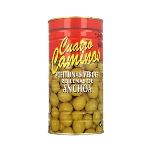 Cuatro Caminos Aceituna Rellena Cuatro Caminos 600 G.