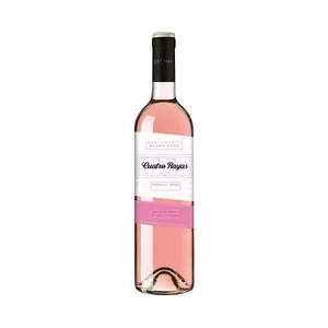 Cuatro Rayas Blush Rosé Vino Rosado con I.g.p Vino de la Tierra de Castilla y León Botella 75 Cl.