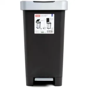Cubo de Basura con Pedal Tatay Smart 25l - Negro