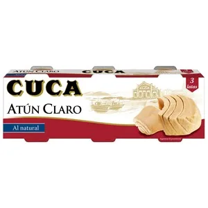 Cuca Atún Claro al Natural Pack 3 Uds X 67 G. 201 G