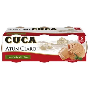 Cuca Atún Claro en Aceite de Oliva Pack 6 Uds.x 48 G. 288 G