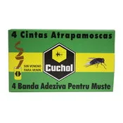 Cuchol Tiras Atrapamoscas 4u