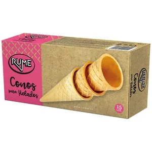 Rume Cucurucho de Barquillo para Helados 15 Uds. 70 G