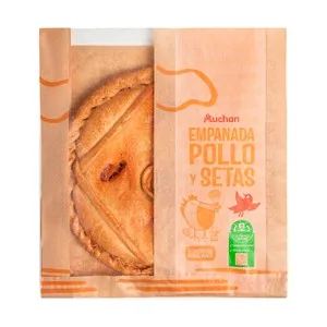 Alcampo Cultivamos LO Bueno Empanada de Pollo y Setas 625 G.