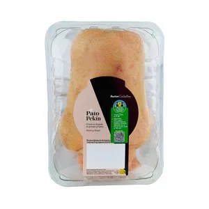 Alcampo Cultivamos LO Bueno Pato Pekín Entero y Limpio, Criado en España en Granjas Propias.