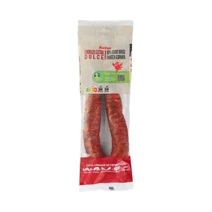 Alcampo Cultivamos LO Bueno  Sarta de Chorizo Dulce de Categoría Extra (50% Raza Duroc)  280 G.