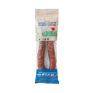 Alcampo Cultivamos LO Bueno  Sarta de Chorizo Picante de Categoría Extra (50% Raza Duroc)  280 G.