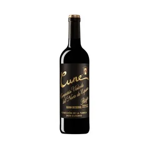 Cune Colección de la Familia Don Eusebio Vino Tinto Gran Reserva con D.o. Ca. Rioja Botella 75 Cl.