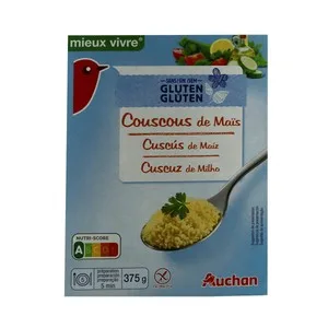 Producto Alcampo Cuscús de Maíz sin Gluten 375 G.