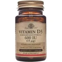 Vitamina D3 4000 UI Solgar, Bote 60 Uds