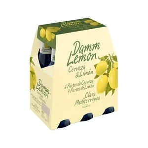 Damm Cerveza con Limón 6 Uds X 25 Cl. 1500 ML