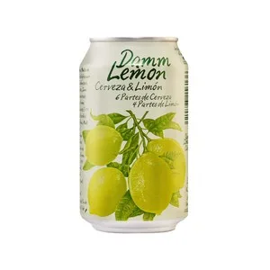 Damm Lemon Cerveza con Limón Lata 33cl. 330 ML
