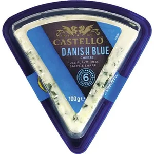 Danablu Queso Danés Azul de Vaca IGP Elaborado con Leche Pasteurizada Castello