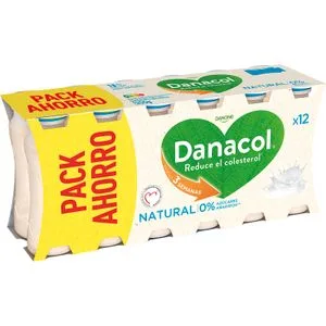 Danacol Natural 0% Azúcares Añadidos 12 X 100 Gr