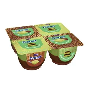 Danet Chocolate Dubai Natillas Pack de 4 Und. 4 X 125 Gr