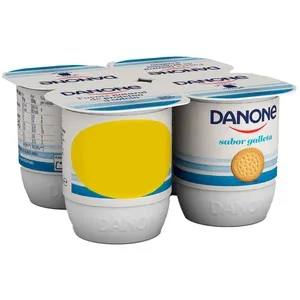 Danone Yogur con Sabor a Galleta 4 X 120 G. 480 G