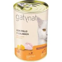 Alimento de Atún y Boniato para Gato Gatynat, Lata 400 G