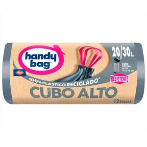 Handy BAG Bolsa de Basura Cubo Alto 30 L. 12 UD