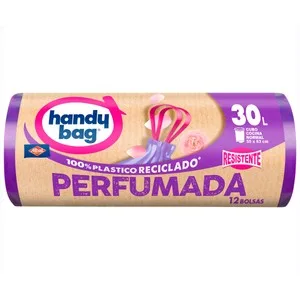 Handy BAG Bolsa de Basura Perfumada 30 L. 12 UD