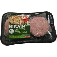 Hamburguesa de Conejo Bikain, 2 Uds., Bandeja 240 G