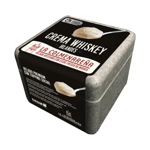 LA Colmenareña Tarrina de Helado Artesano de Crema de Whiskey 500 Ml.