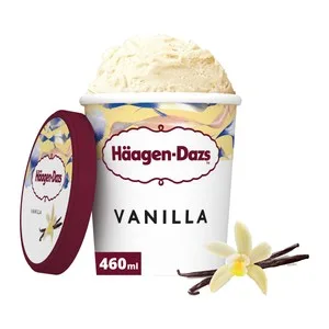 Häagen-dazs Tarrina de Helado Crema con Sabor a Vainilla Ml. 460 ML