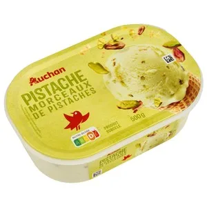 Producto Alcampo Tarrina de Helado de Pistacho con Trocitos de Pistachos 1 L. 1000 ML