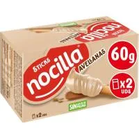 Sticks de Leche Nocilla, Pack 2x30 G