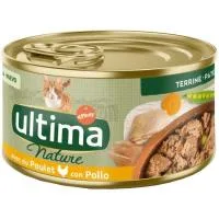 Alimento de Pollo para Gato Ultima Nature, Lata 85 G