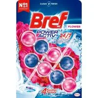 Colgador de WC Poder Activ Floral Bref, Pack 2 Uds