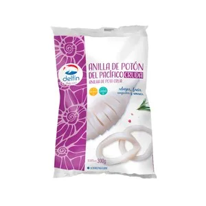 Delfín Anilla de Potón del Pacífico, Cruda y Ultracongelada Delfín 300 G.