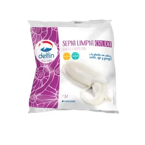 Delfín Sepia (choco) Limpia, Cruda y Ultracongelada Delfín 400 G. 500 G