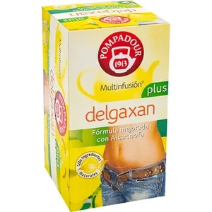 Delgaxan Fibra Plus Multinfusión Ayuda Natural para Mantener Tu Peso Pompadour