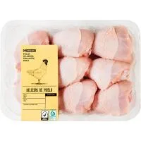 Delicias de Muslo de Pollo Eroski, Bandeja Aprox. 930 G