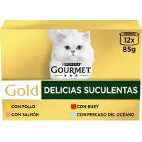 Delicias Suculentas Surtido Gourmet Gold, Pack 12x85 G