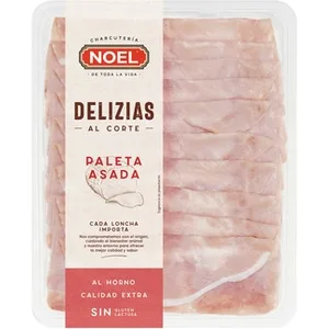 Delizias Paleta Asada al Horno en Lonchas sin Gluten sin Lactosa Noel 150 G