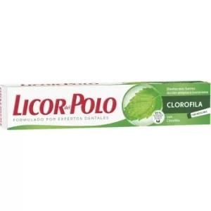 Dentífrico Acción Antiplaca Bacteriana Clorofila Licor del Polo 75 Ml.