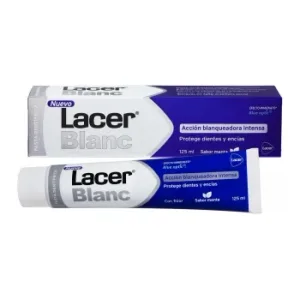 Dentífrico Acción Blanqueadora Intensa Sabor Menta Lacer sin Gluten 125 Ml.