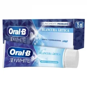 Dentífrico Blancura Ártica 3d White Oral-b 75 Ml.