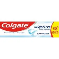Dentífrico Blanqueador Colgate Sensitive, Tubo 100 Ml