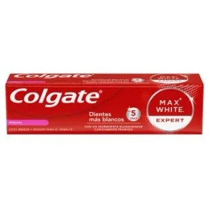 Dentífrico Blanqueador Max White Expert Colgate 75 Ml.